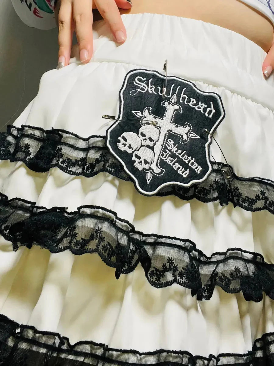 Black & White Tutu Skirt U4589
