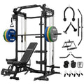 2000LB Power Cage with Dual Pulley System S613