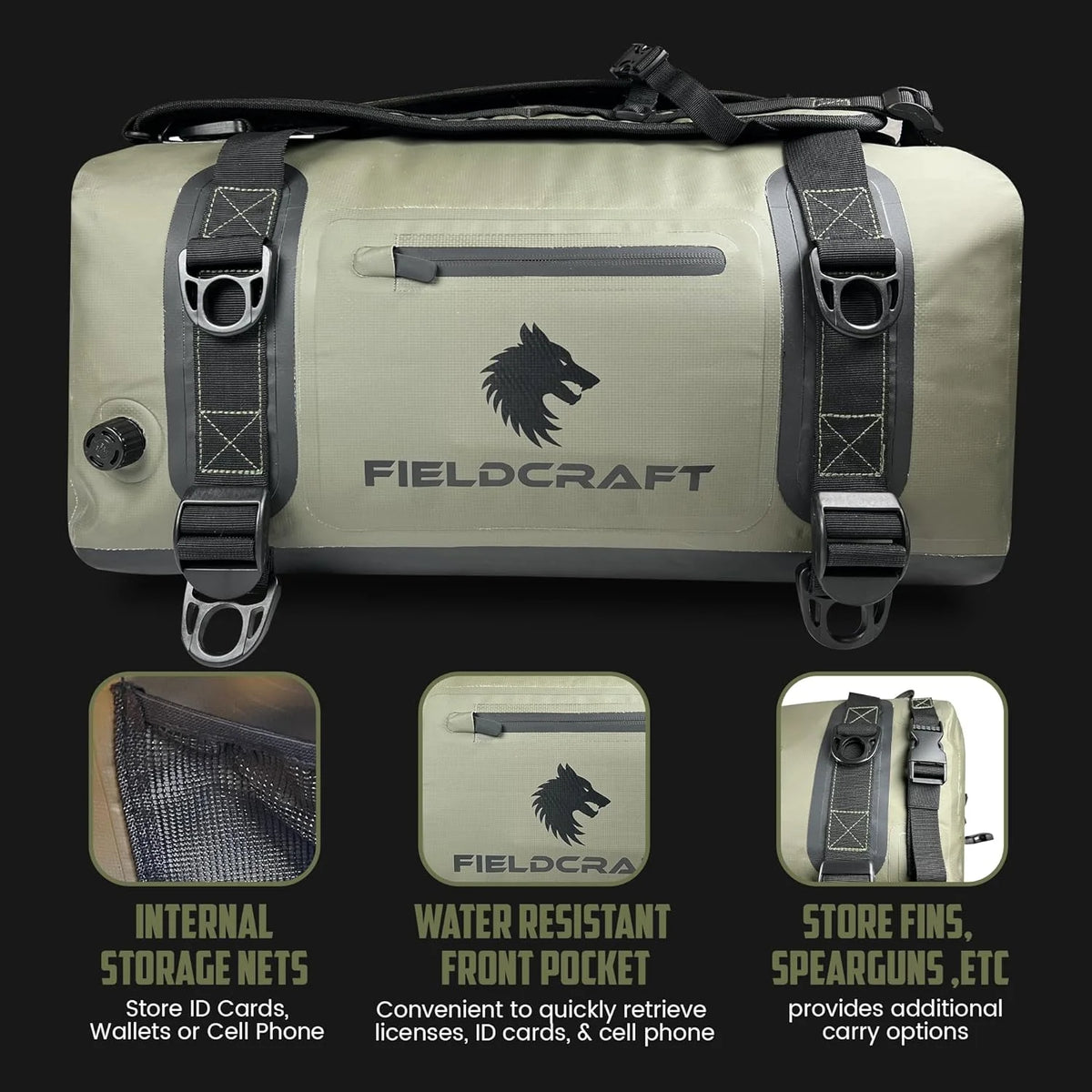 Waterproof 40L Duffel Bag W703260