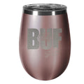 10oz Rose Gold Wine Tumbler B592