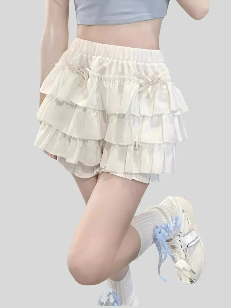 Ruffle Mini Skort B281