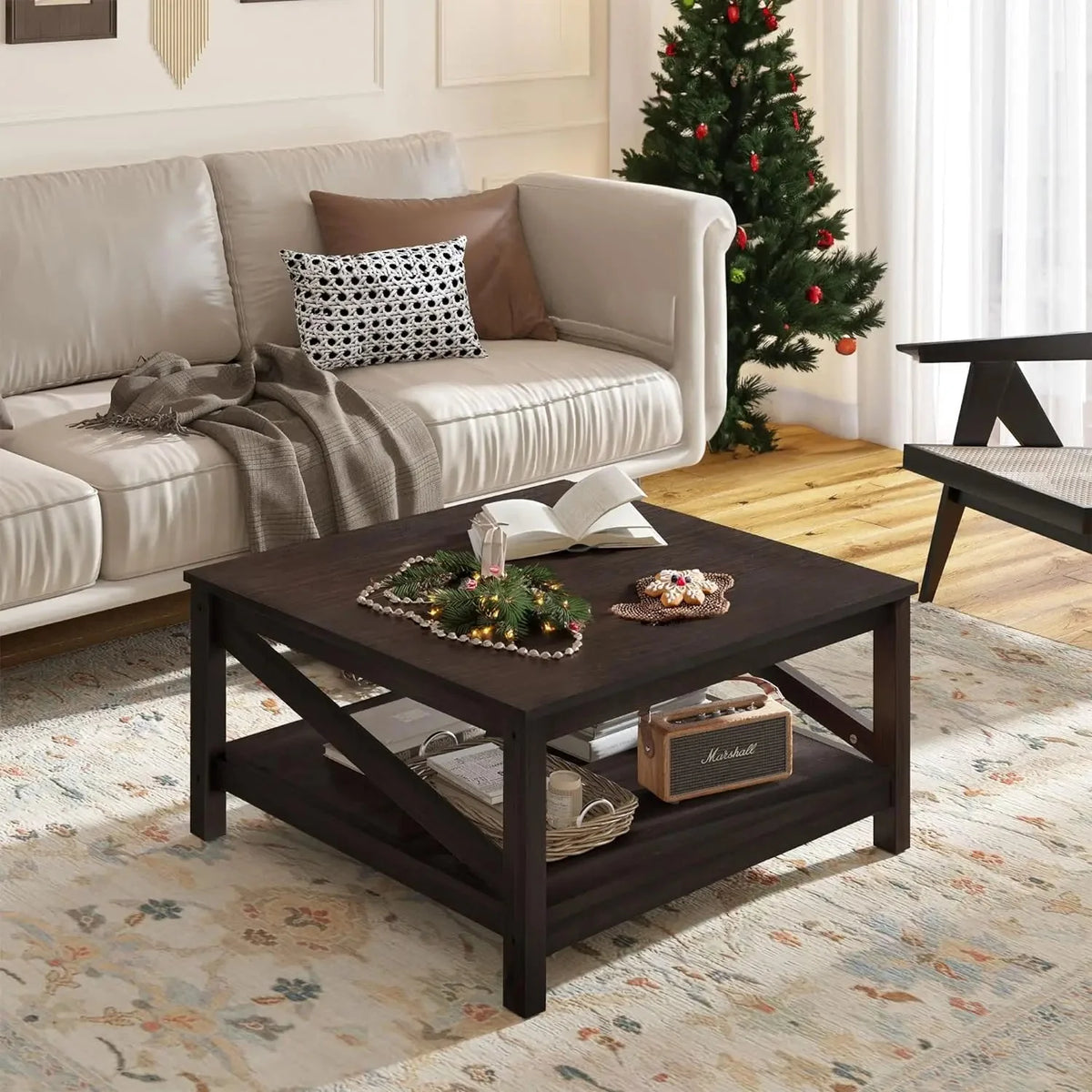 Espresso Wood Coffee Table I66383