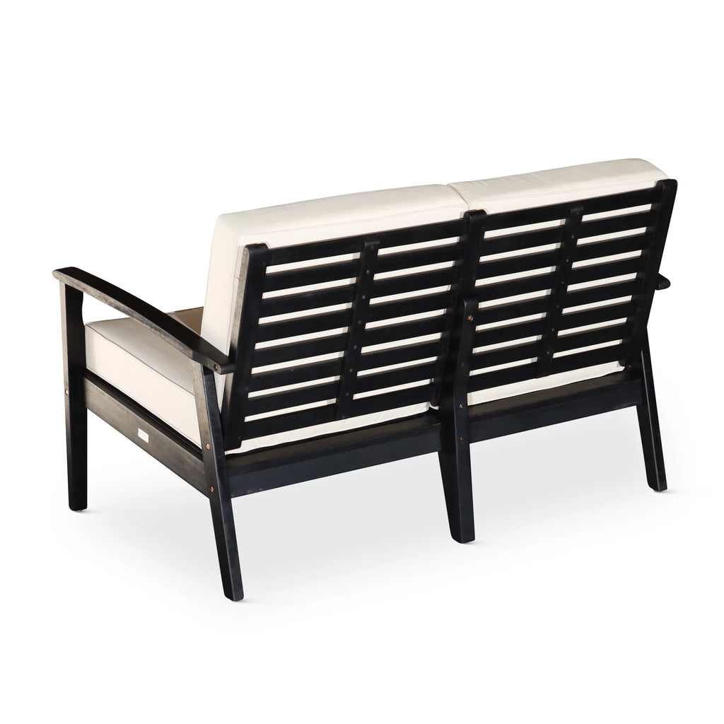 Eucalyptus Loveseat with Cream Cushions J52798