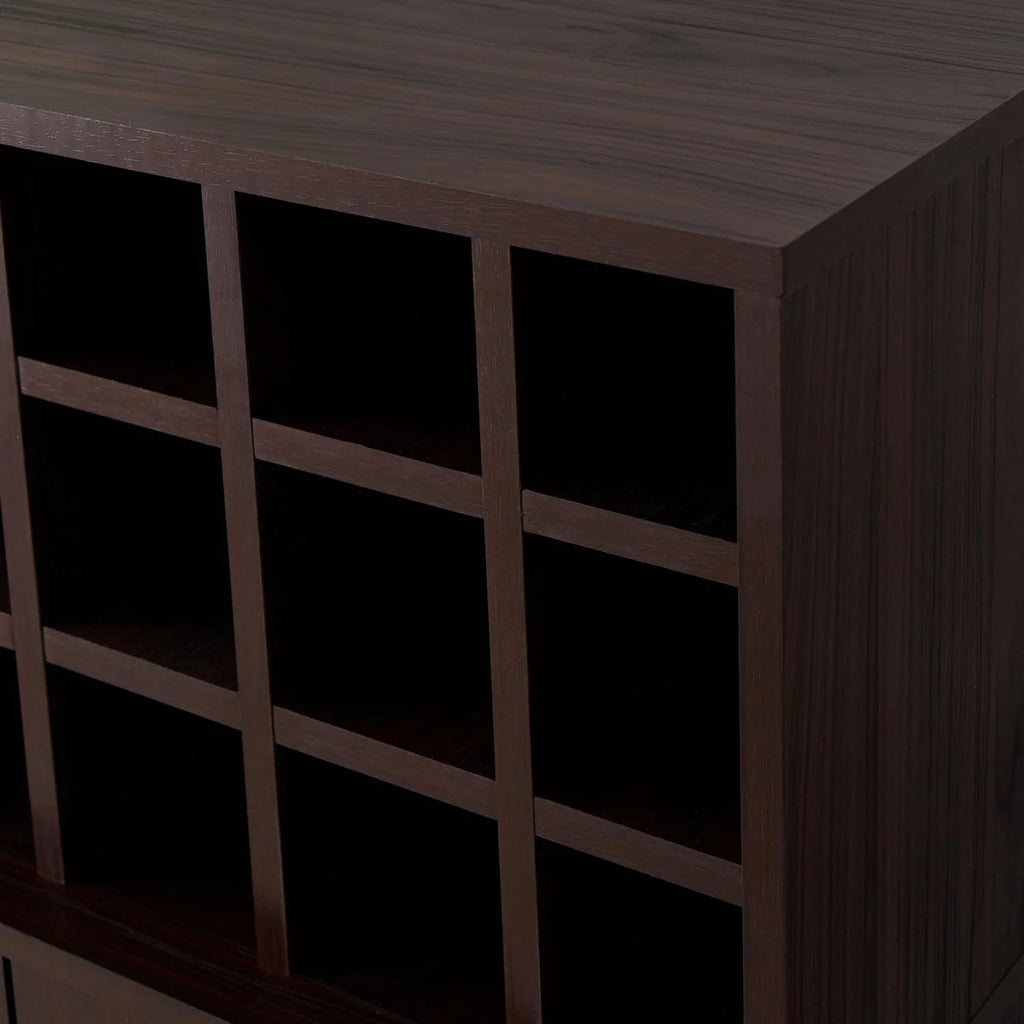 Faux Wood Wine Cabinet R872391