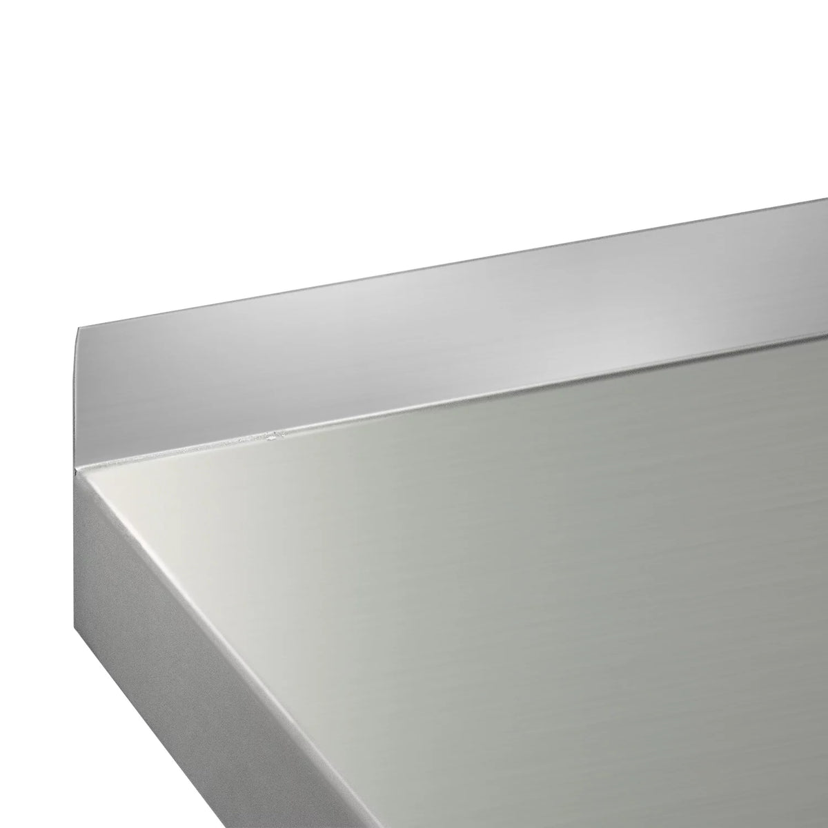 36" x 24" NSF Stainless Steel Work Table with Backsplash U1999