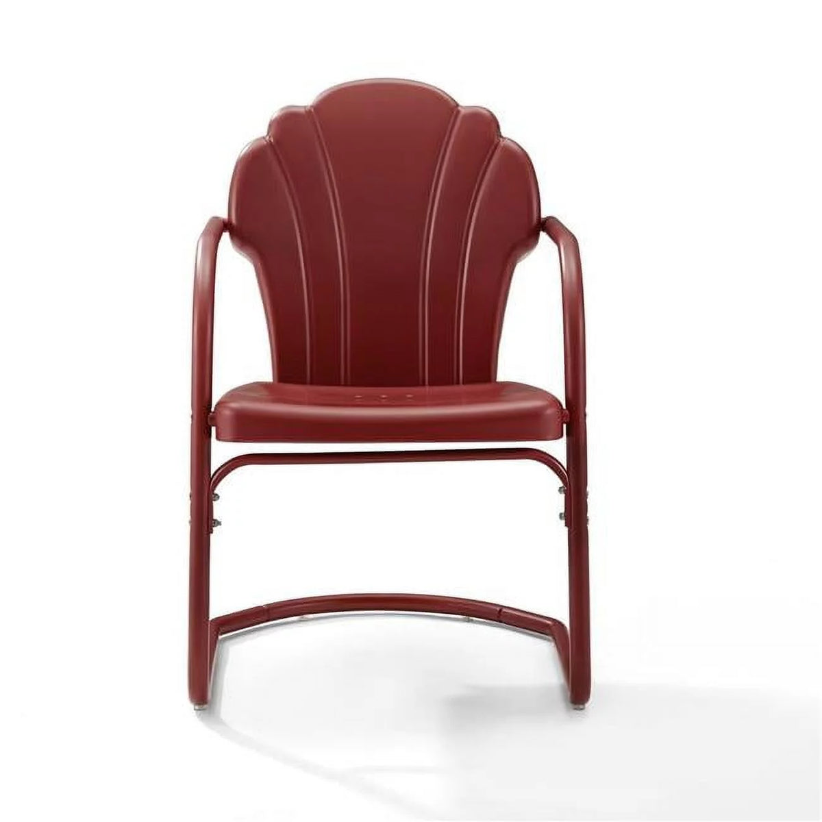 Dark Red Metal Chair M30664